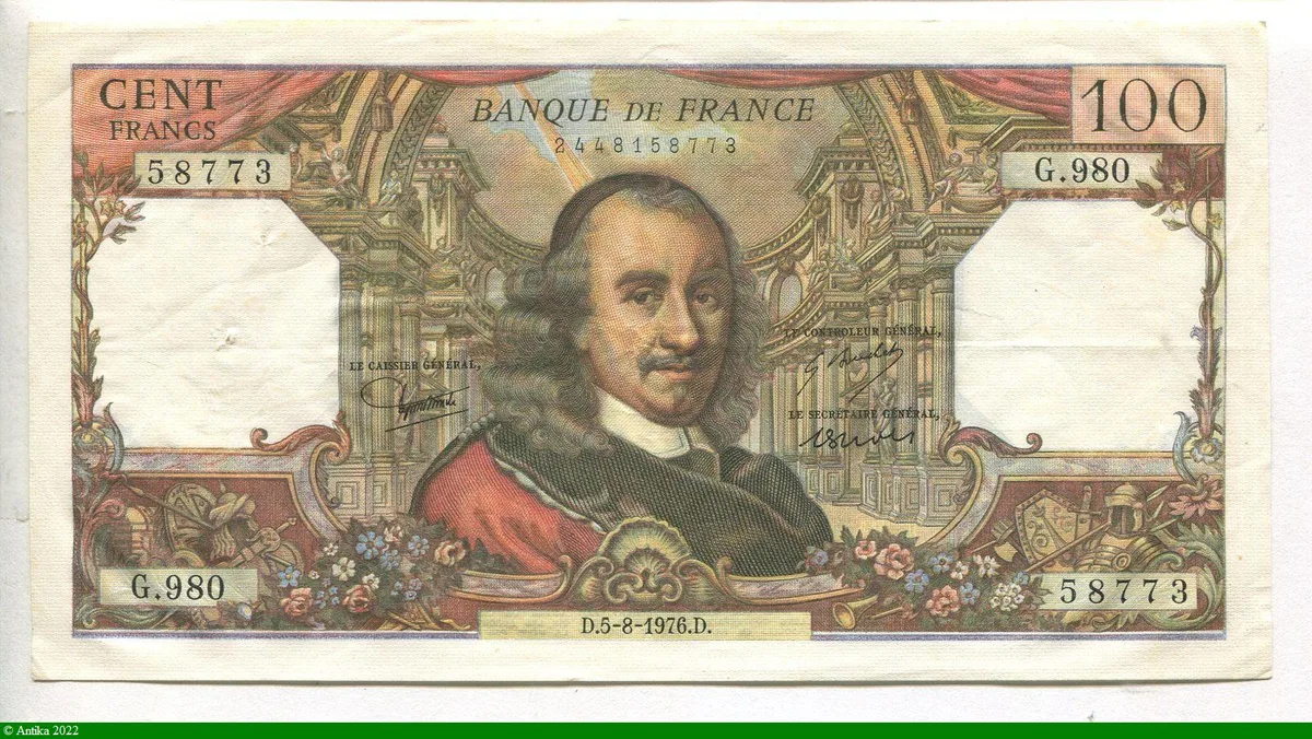 100 FRANCS CORNEILLE - Type 1964