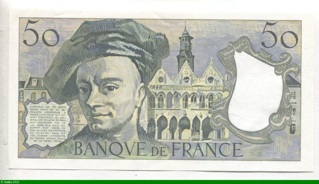 50 FRANCS QUENTIN - Type 1976