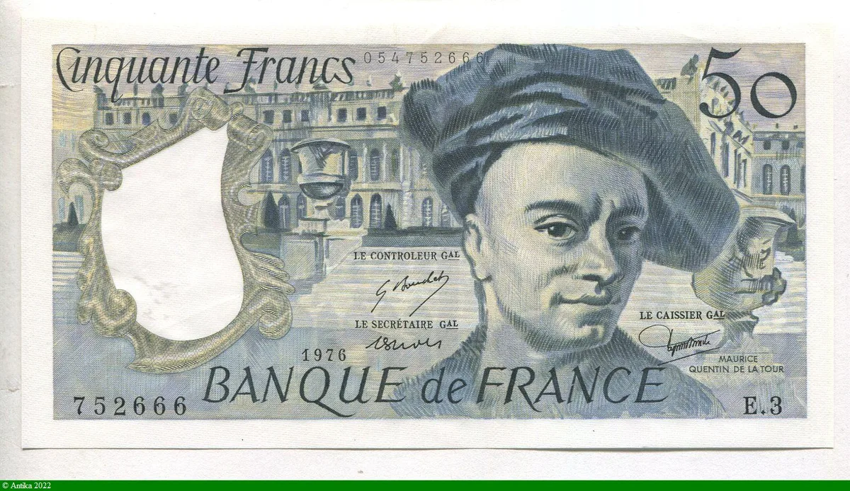 50 FRANCS QUENTIN - Type 1976