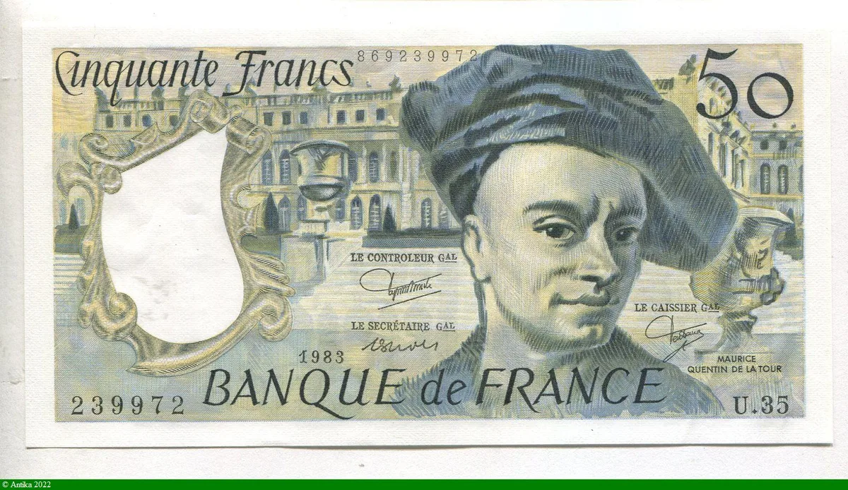 50 FRANCS QUENTIN - Type 1976