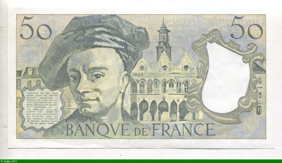 50 FRANCS QUENTIN - Type 1976