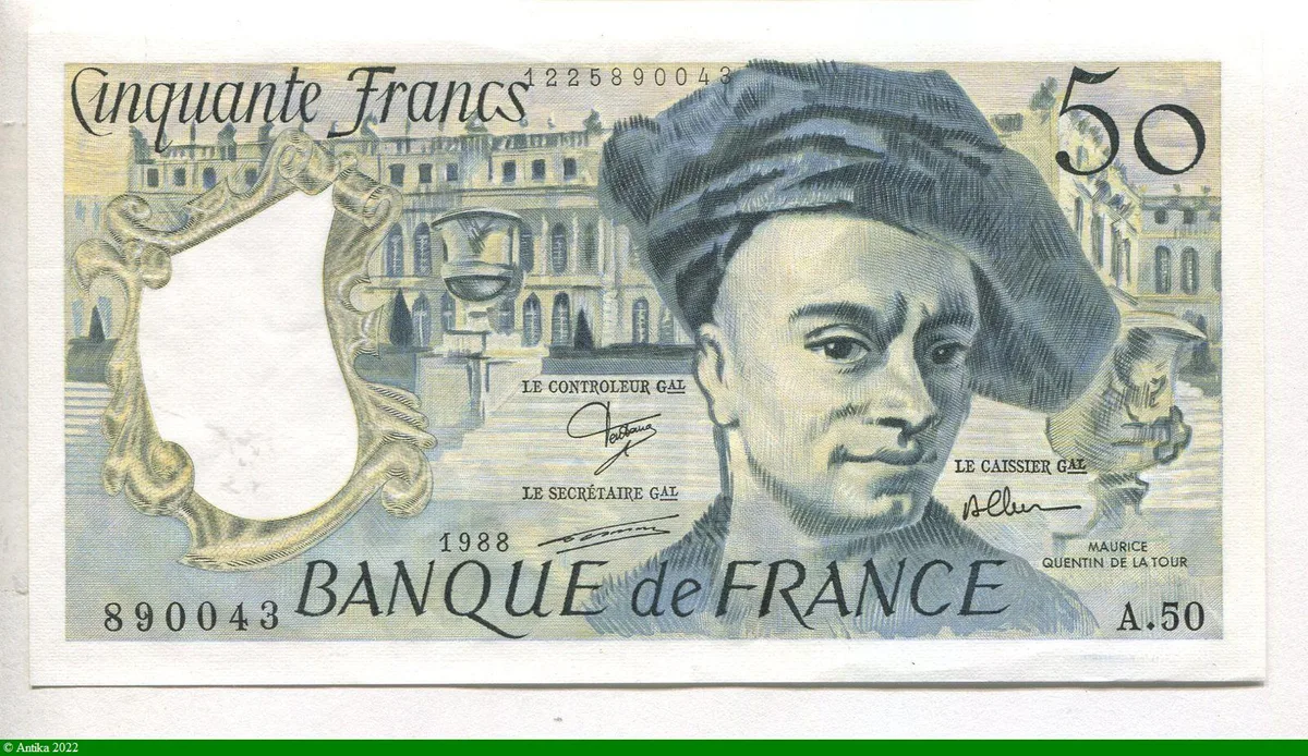 50 FRANCS QUENTIN - Type 1976