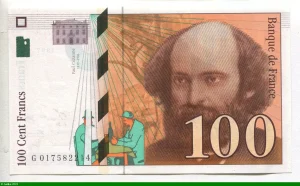 100 FRANCS CEZANNE -Type 1997