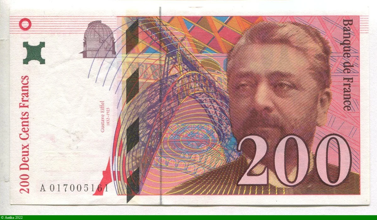 200 FRANCS EIFFEL - Type 1995