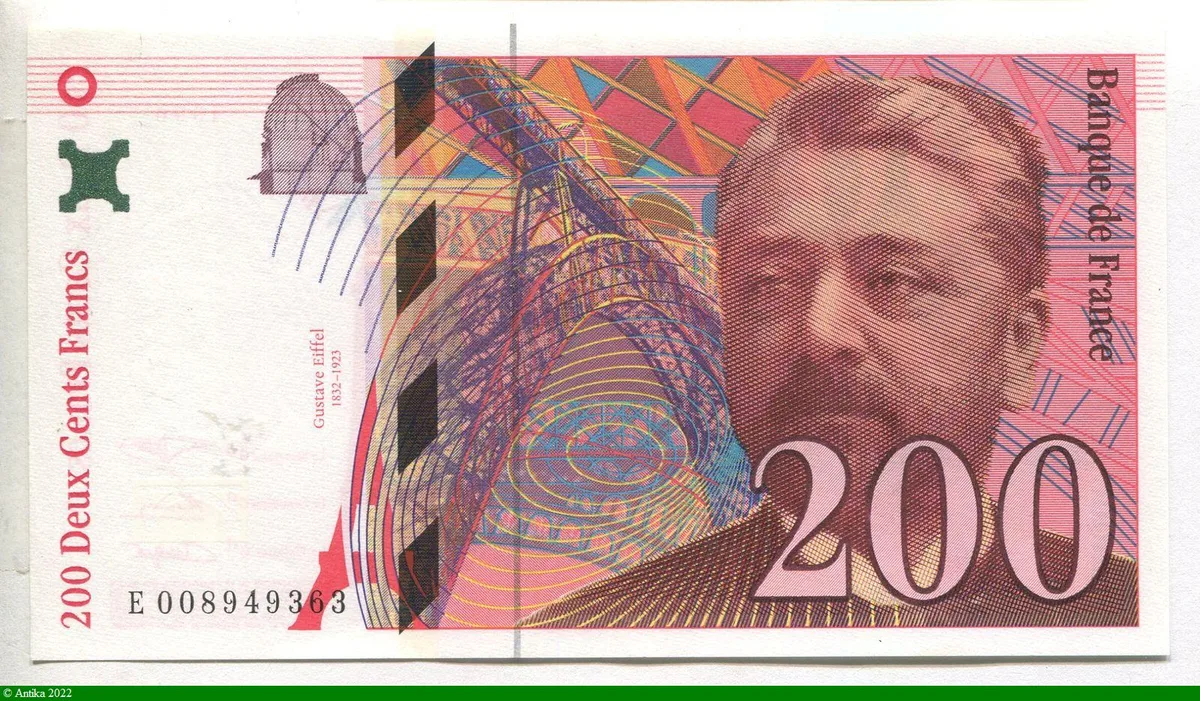 200 FRANCS EIFFEL - Type 1995