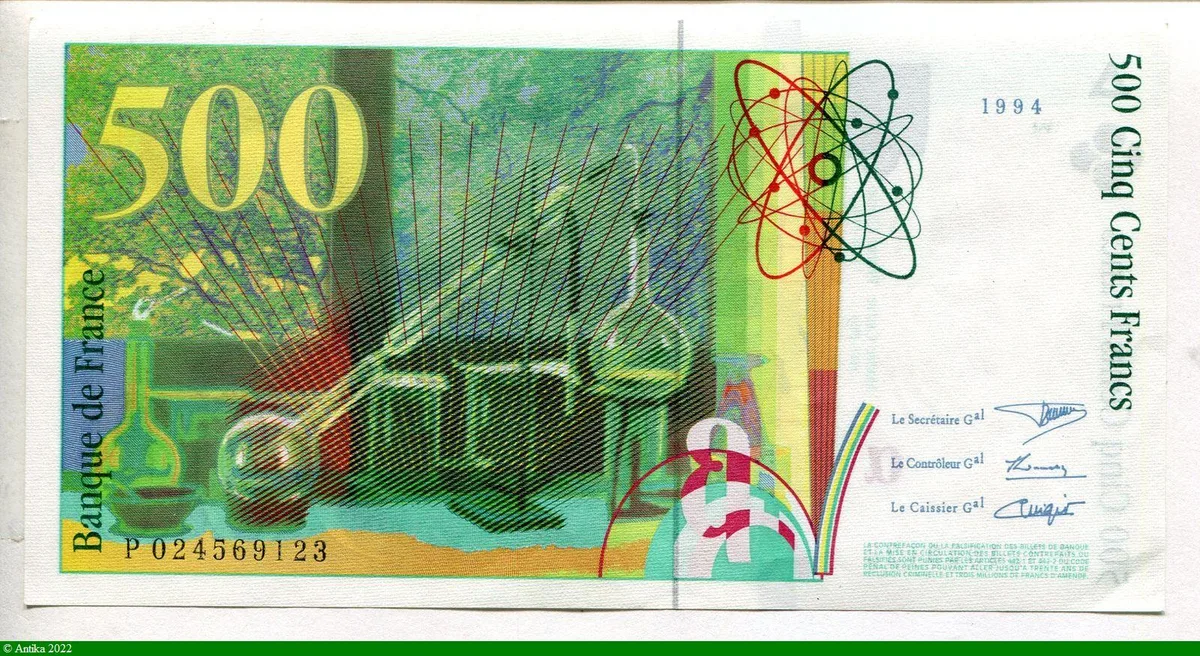 500 FRS P & M CURIE - Type 1993