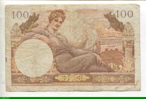 100 FRANCS "Trésor Français"