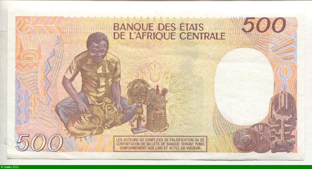 500 Francs Statuette & Jarre