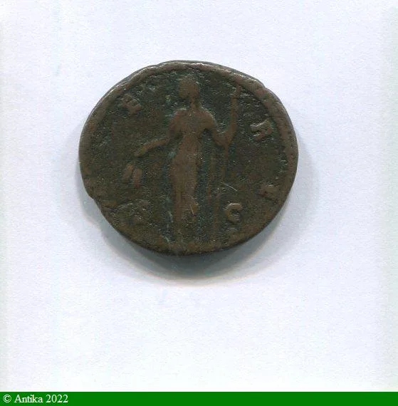 AS ROME 147 AP JC Consécration d'Antonin le pieux R/ CERES SC 9,16 gr