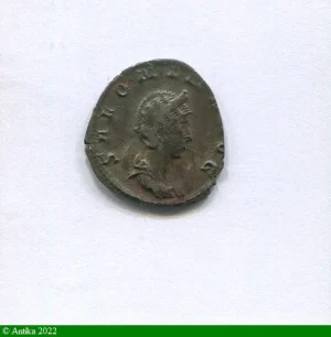 ANTONINIEN TREVES 259-260 R/ FELICITAS PVRLICA