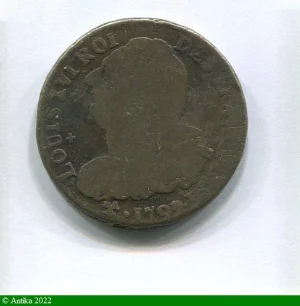 2 SOLS FRANCOIS, An 3 à 5 LOUIS XVI