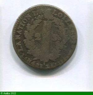 2 SOLS FRANCOIS, An 3 à 5 LOUIS XVI