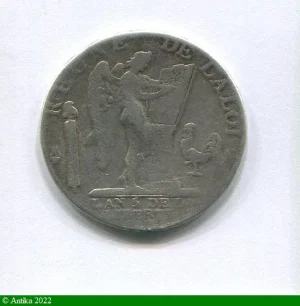 1/2 ECU de 3 livres FRANCOIS LOUIS XVI