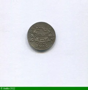 1/4 FRANC BONAPARTE Ier CONSUL