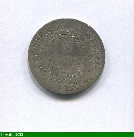 2 FRANCS BONAPARTE Ier CONSUL