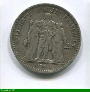 5 FRANCS HERCULE