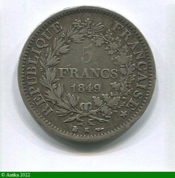 5 FRANCS HERCULE