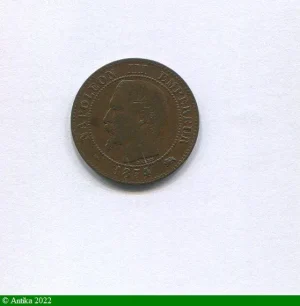 2 CENTIMES NAP III T.N