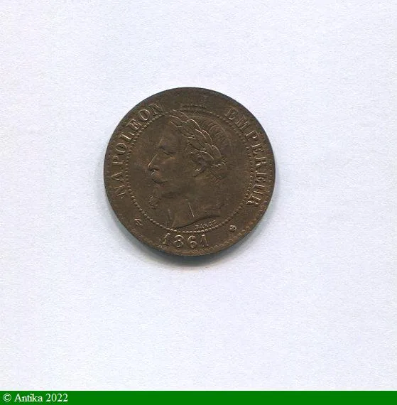 2 CENTIMES NAP III T.L