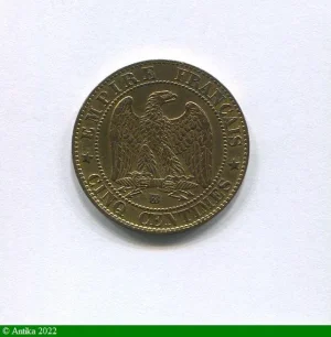 5 CENTIMES NAP III T.N