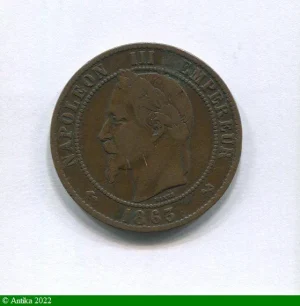 10 CENTIMES NAP III T.L