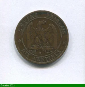 10 CENTIMES NAP III T.L