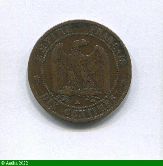 10 CENTIMES NAP III T.L
