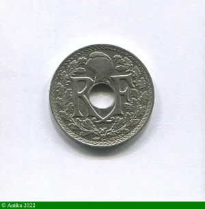 25 CENTIMES LINDAUER Centimes Souligné