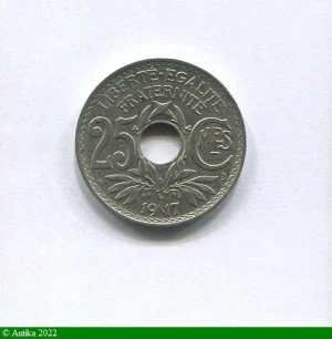 25 CENTIMES LINDAUER Centimes Souligné
