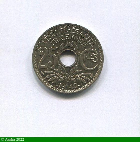25 CENTIMES LINDAUER point avant & après date