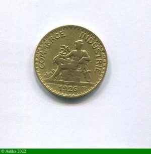1 FRANC CHAMBRE DE COMMERCE