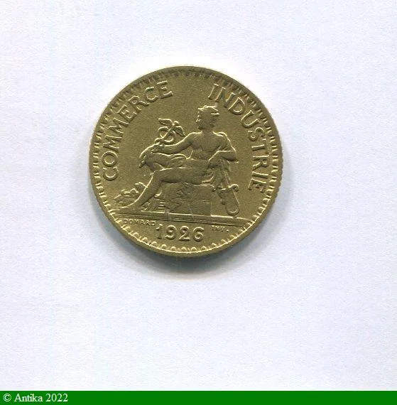 1 FRANC CHAMBRE DE COMMERCE