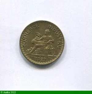 1 FRANC CHAMBRE DE COMMERCE