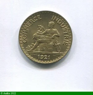 2 FRANCS CHAMBRE DE COMMERCE