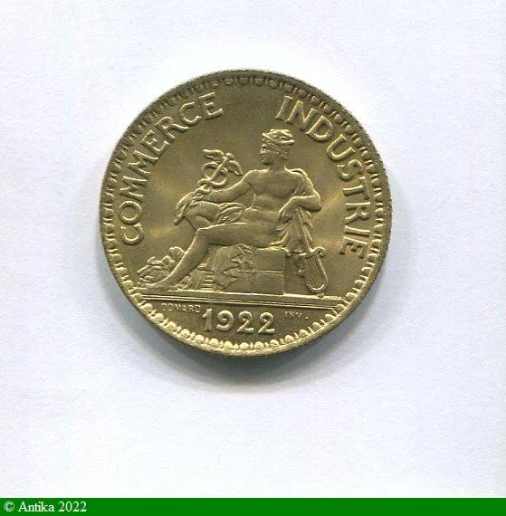 2 FRANCS CHAMBRE DE COMMERCE