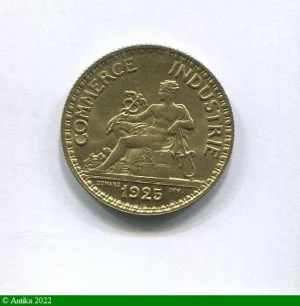 2 FRANCS CHAMBRE DE COMMERCE