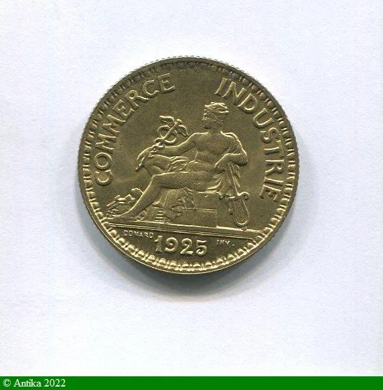 2 FRANCS CHAMBRE DE COMMERCE