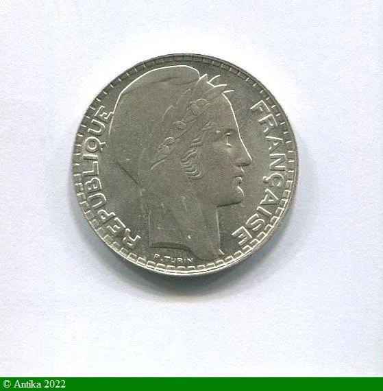 10 FRANCS TURIN Argent