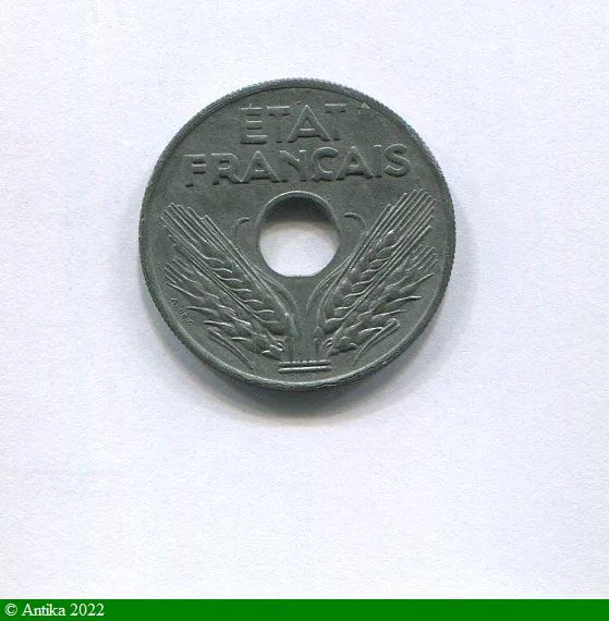 20 CENTIMES A.G.M.M Type 20