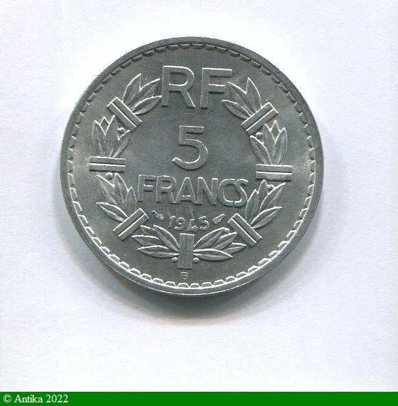 5 FRANCS LAVRILLIER Aluminium