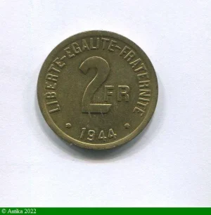 2 FRANCS PHILADELPHIE