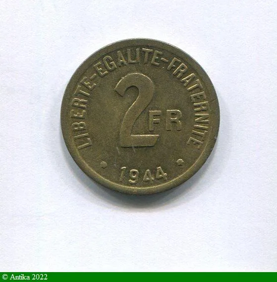 2 FRANCS PHILADELPHIE