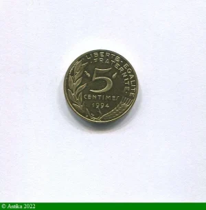5 CENTIMES MARIANNE