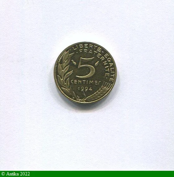 5 CENTIMES MARIANNE