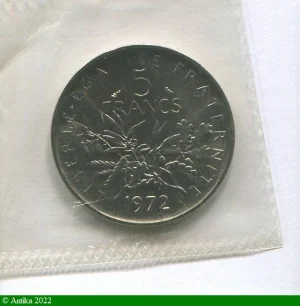 5 FRANCS SEMEUSE Cupro-Nickel