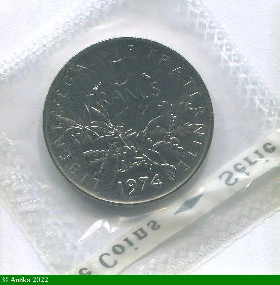 5 FRANCS SEMEUSE Cupro-Nickel