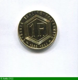 1 FRANC CHARLES DE GAULLE
