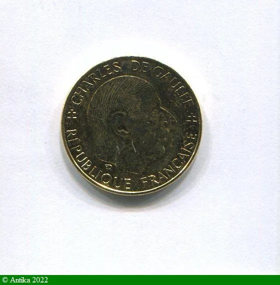 1 FRANC CHARLES DE GAULLE