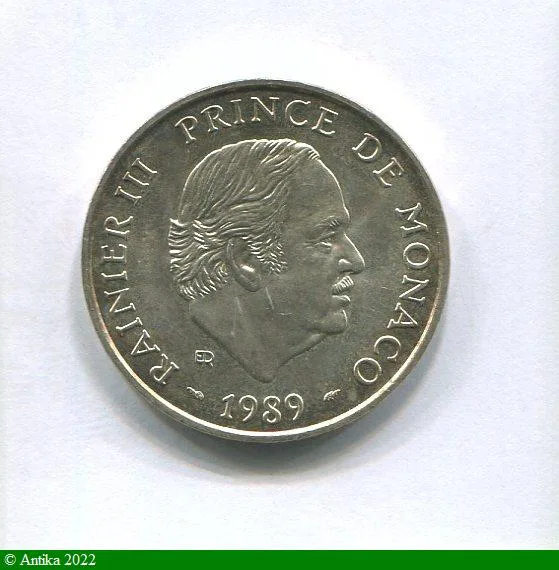 100 FRANCS RAINIER III 1949-2005