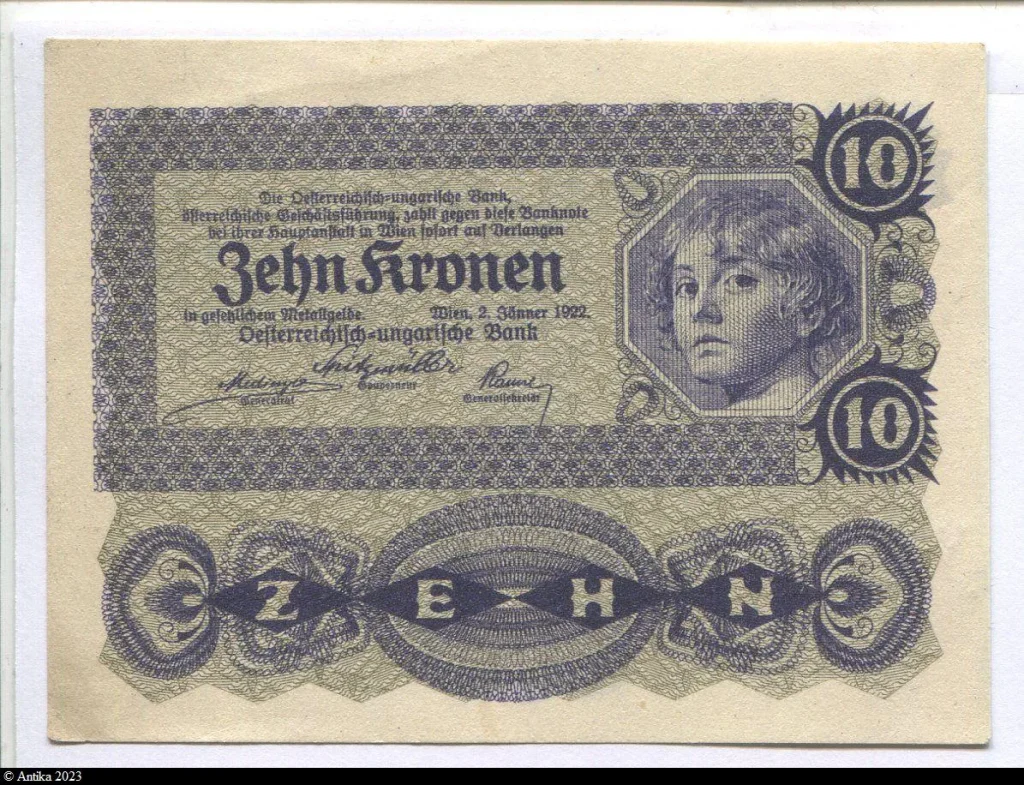 10 Kronen Jeune garçon * * * *